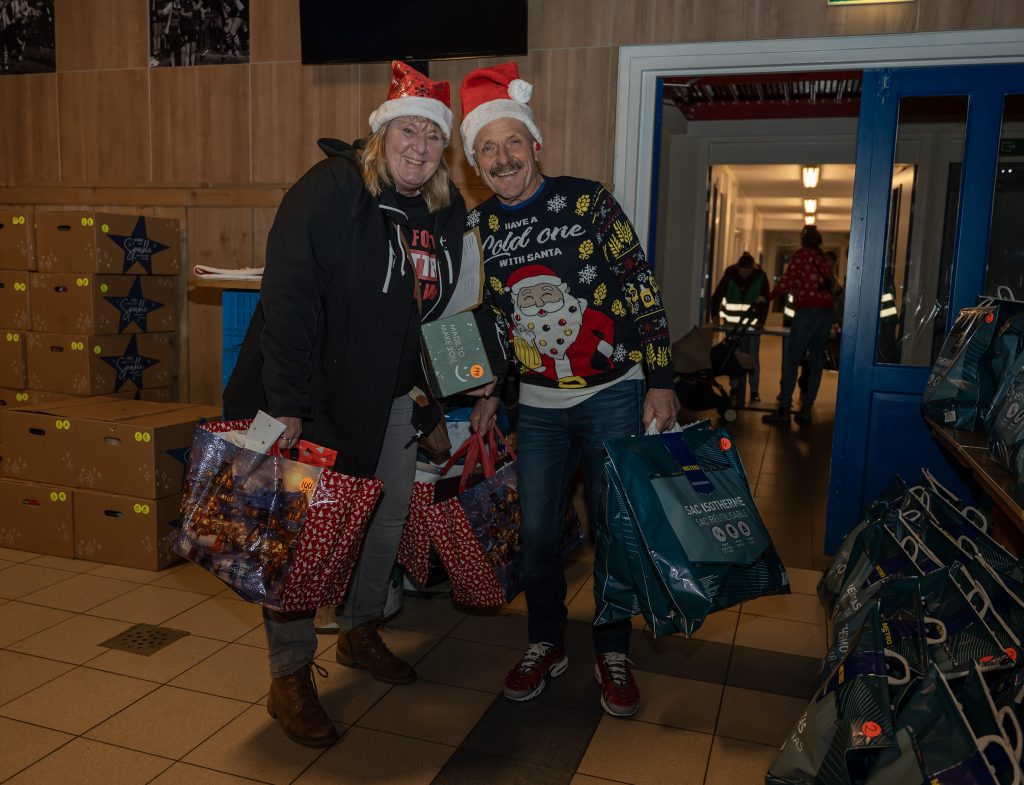 Foto van een Rocking Up X-Mas actiedag