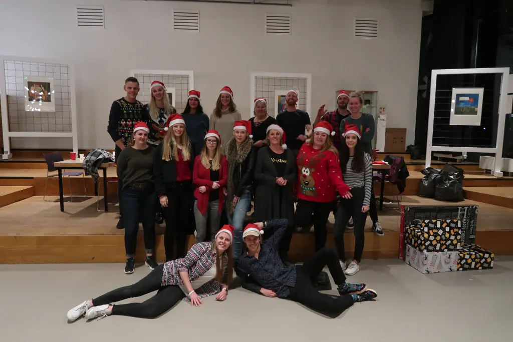 Ons team in 2019, het allereerste jaar van Rocking Up X-Mas in Zwolle.